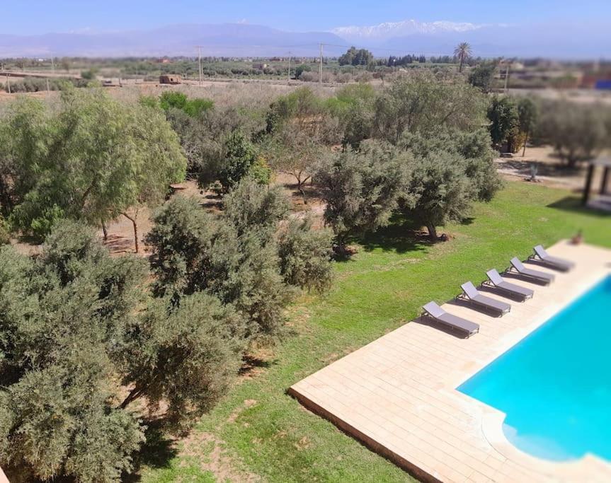 Villa Agora, Villa A La Campagne Proche Marrakech Sidi Abdallah Ghiat Eksteriør billede