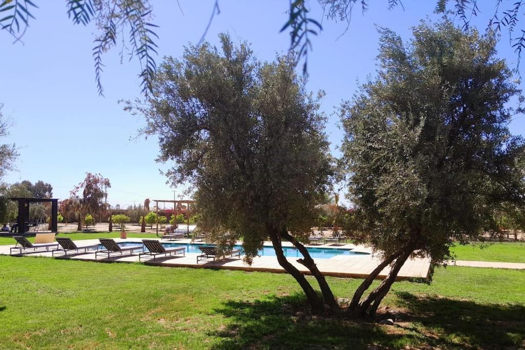 Villa Agora, Villa A La Campagne Proche Marrakech Sidi Abdallah Ghiat Eksteriør billede