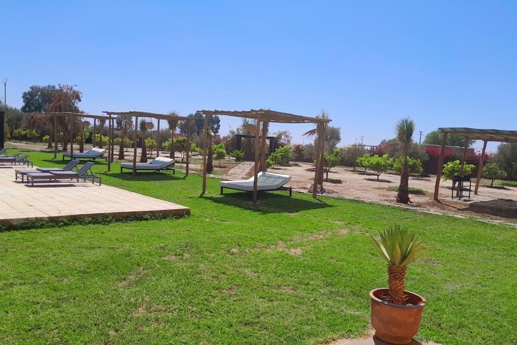 Villa Agora, Villa A La Campagne Proche Marrakech Sidi Abdallah Ghiat Eksteriør billede