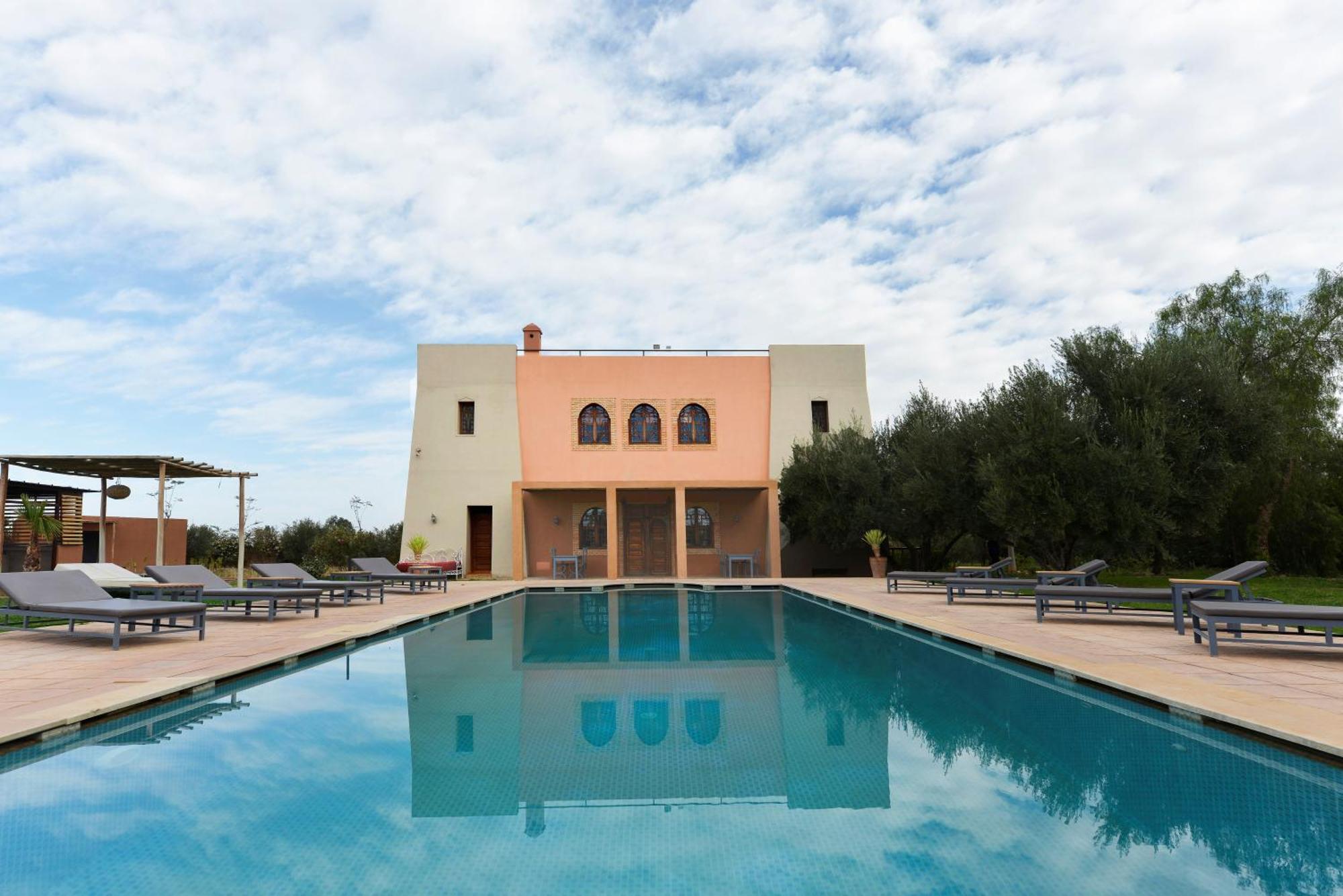 Villa Agora, Villa A La Campagne Proche Marrakech Sidi Abdallah Ghiat Eksteriør billede