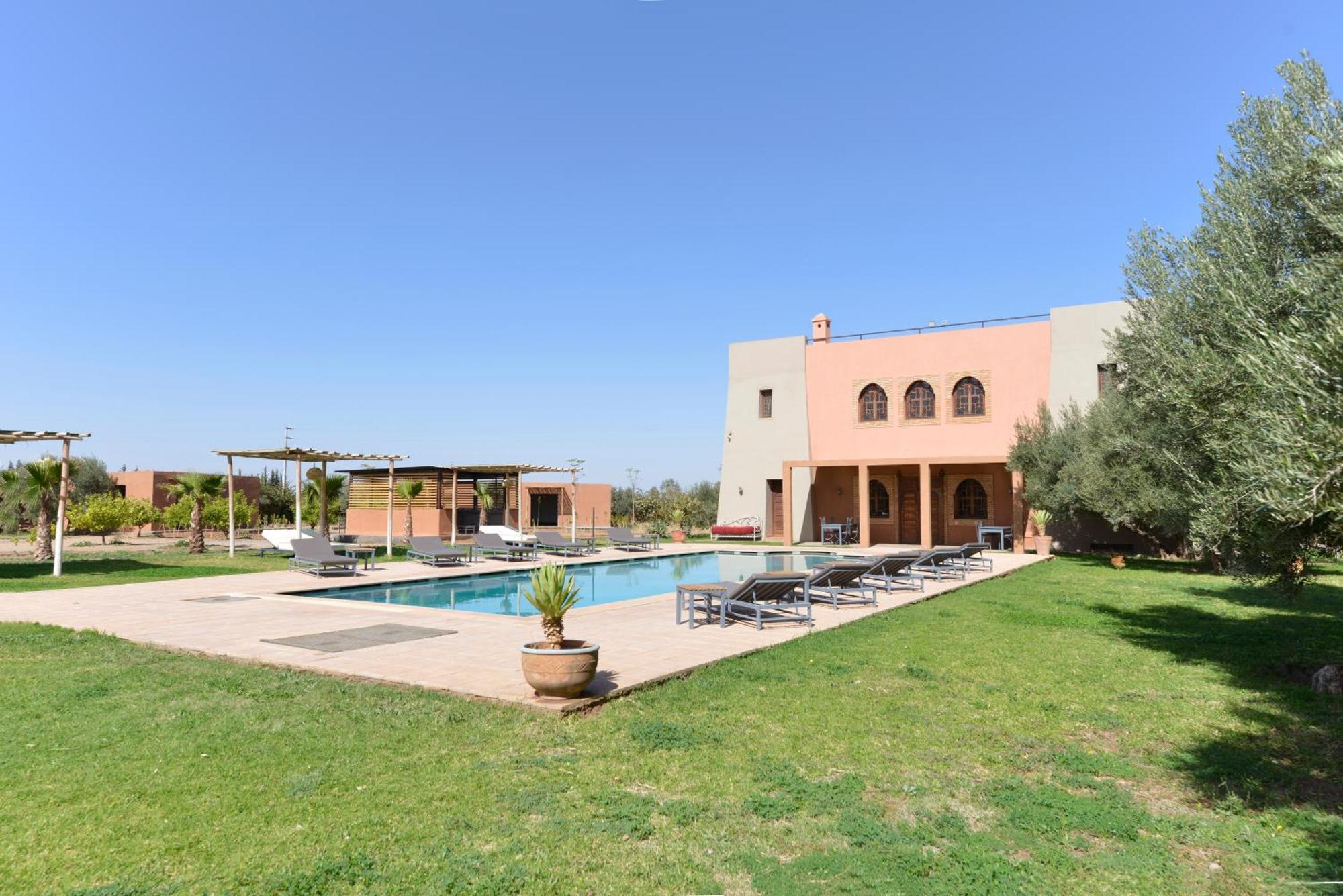 Villa Agora, Villa A La Campagne Proche Marrakech Sidi Abdallah Ghiat Eksteriør billede