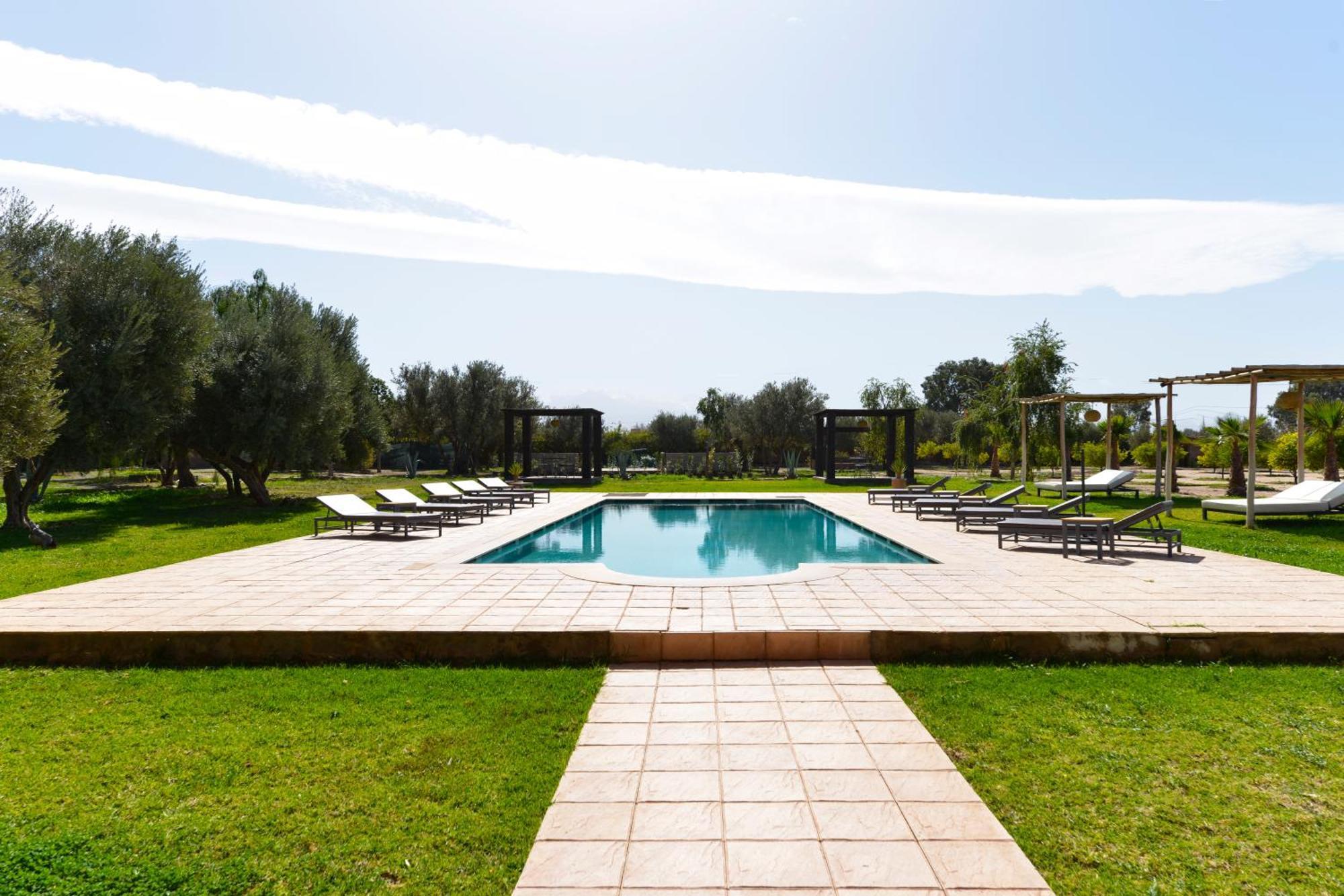Villa Agora, Villa A La Campagne Proche Marrakech Sidi Abdallah Ghiat Eksteriør billede